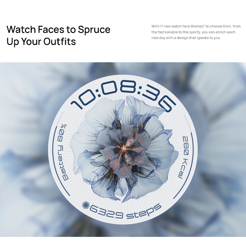 Huawei WATCH GT 5 | Up to 2-Week Battery Life | Sculpted look, geometric feel | Sharp-Edged Design