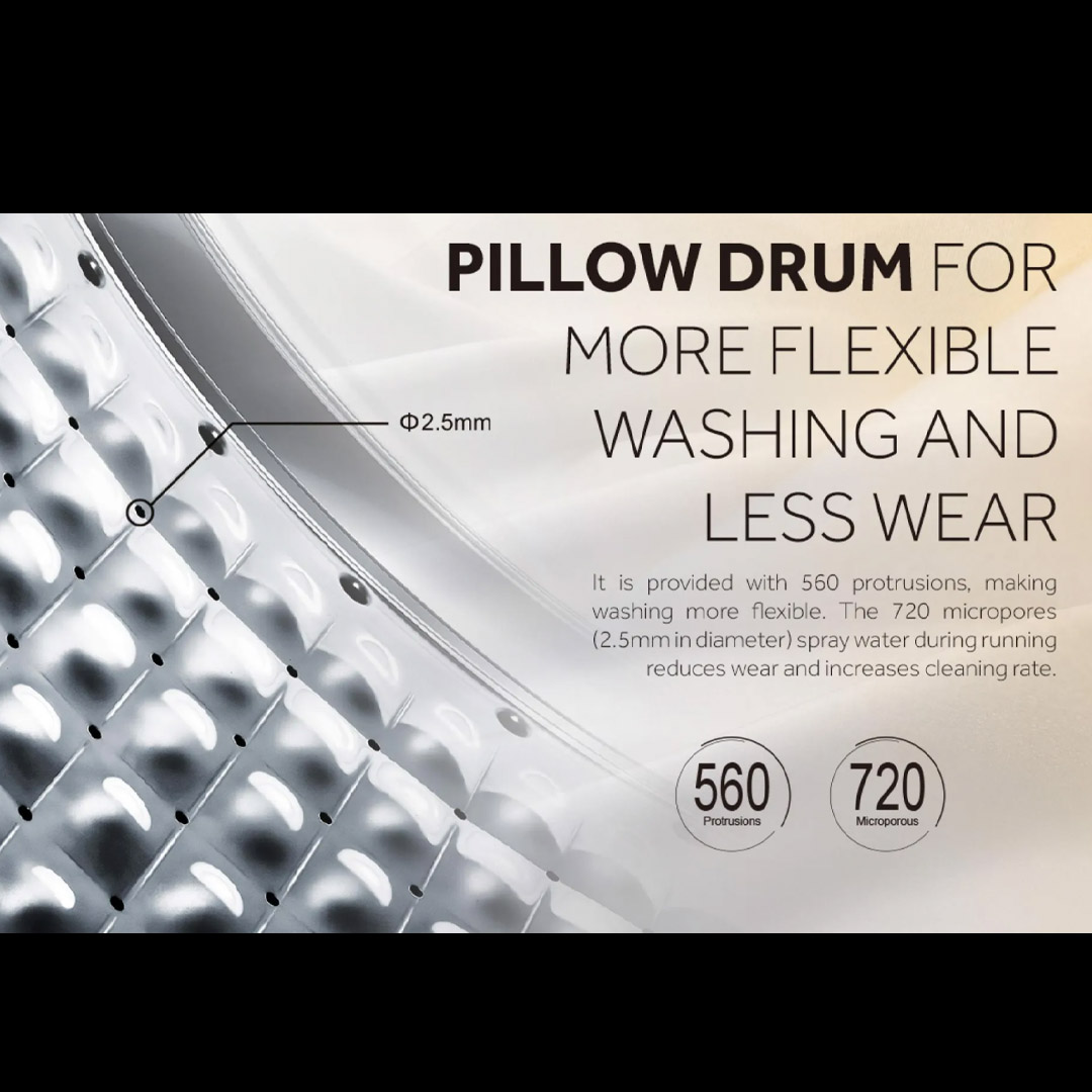 HAIER 18KG Top Load Inverter Washing Machine Graphite Silver HWM180-BD2178S8 |  DD Inverter | Pillow Drum | Auto Dosing | Washing Machine with 2 Years Warranty