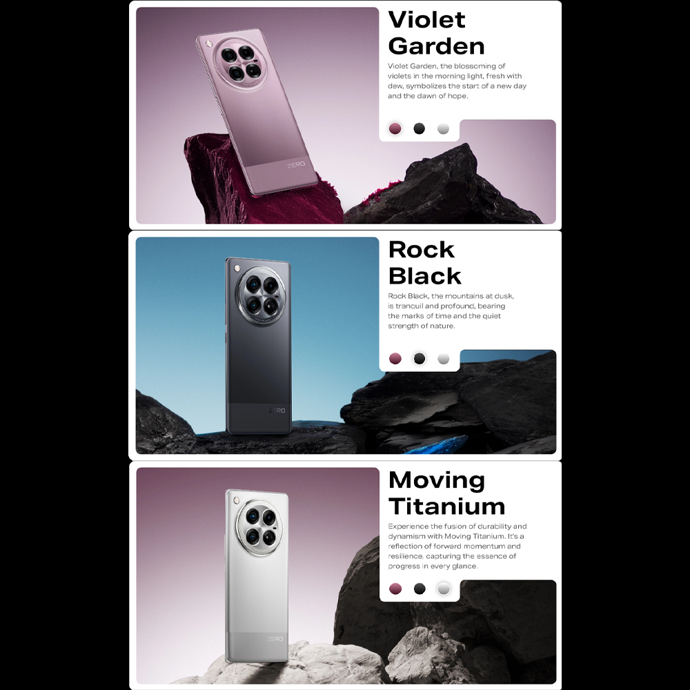 Infinix ZERO 40 5G 12GB+256GB | Android 14 XOS 14.5 | 6.78 inches, FHD+ With Curved Screen | Front & Rear 4K Vlog