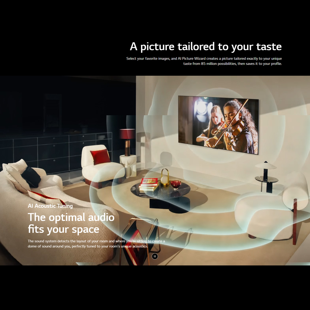 sold out       icon arrow left boldicon arrow right bold Share:  0 Product Information Section LG 55/65 inch 4K UHD Smart TV with AI B4 | α8 AI Super Upscaling 4K | FreeSync Anti-Tear | HGiG Game Mode