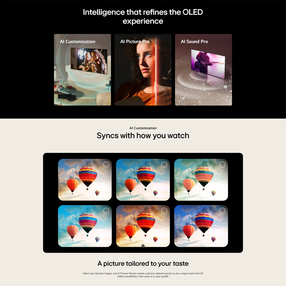 LG 65" C4 4K UHD OLED evo AI Smart TV OLED65C4PSA | Ultra Slim | webOS Re:New Program | olby Atmos® and Dolby Vision®