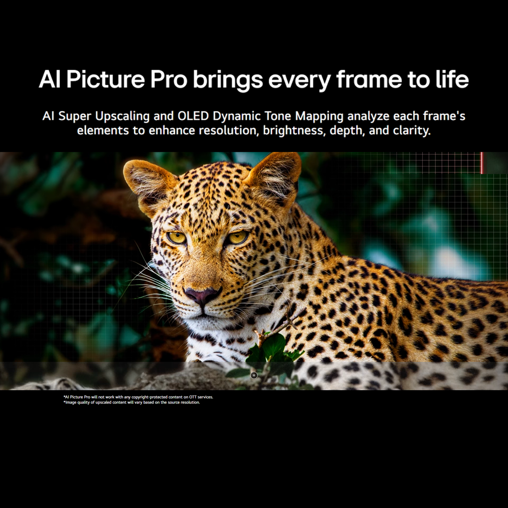 LG 48"/55"/65"/77"/83" 4K UHD OLED evo AI C5 Smart TV OLED48C5PSA|OLED55C5PSA|OLED65C5PSA|OLED77C5PSA|OLED83C5PSA | AI Processor 4K Gen8 | Dolby Vision / HDR10 / HLG