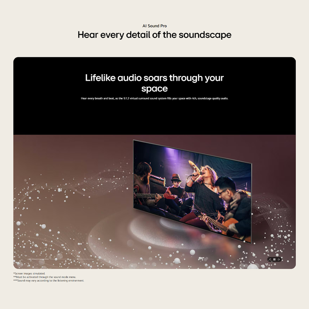 LG 55"/65"/75" QNED80 AI 4K UHD LED Smart TV QNED80TSA | 4K Upscaling | Dynamic Tone | HDR10 / HLG Mapping | AI Sound Pro