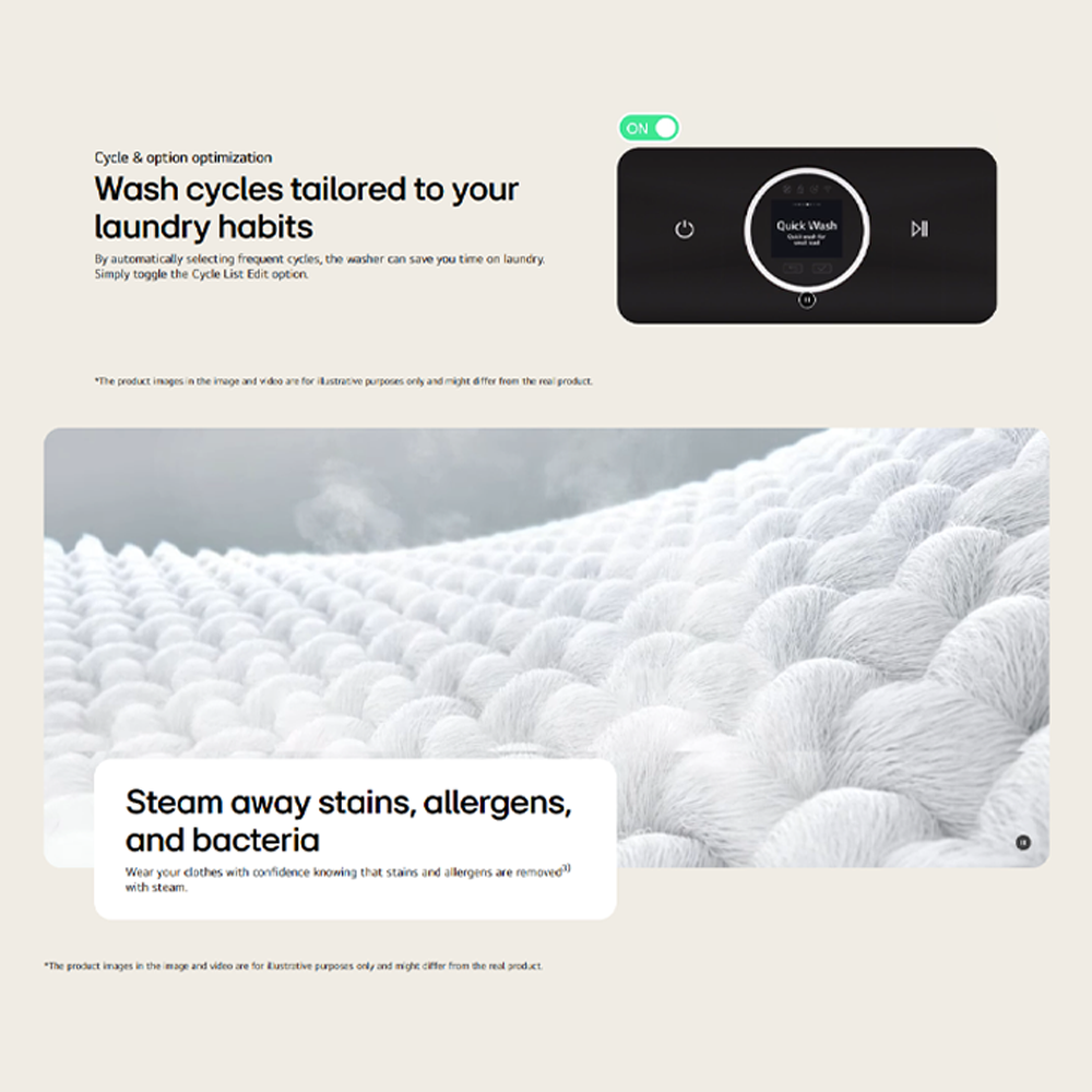 LG 25KG Top Load Direct Drive Inverter Washing Machine TX2725AT9J | AI Direct Drive | TurboClean 3D | Informative LCD Display | 6 Motion DD