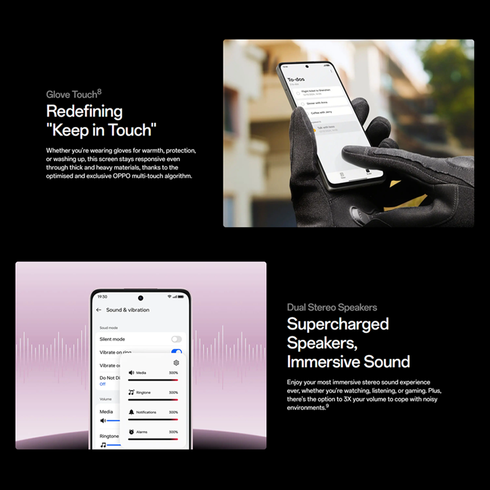 OPPO A5 Pro 5G 8GB+256GB | 6.67 inch | 50MP Main Camera | Dual Sims | Mediatek Dimensity 6300 (6 nm) | Li-Po 5800 mAh,Fast charging 45W