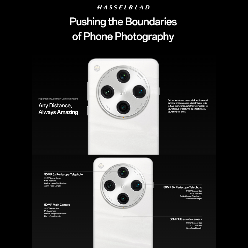 OPPO Find X8 Pro 16GB+512GB | Al Telescope Zoom | Hasselblad Portrait | Al Photo Remaster | 5910mAh Large Battery