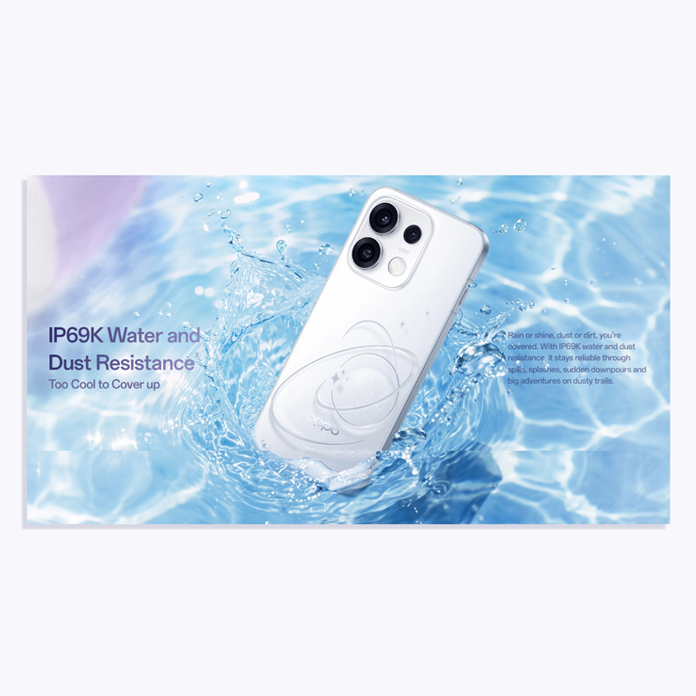 OPPO Reno16 Pro 5G 12GB+256GB | 4K Front Ultra Wide Portrait Video | 50MP Ultra Wide Selfie Camera | Smart & Smooth ColorOS 16