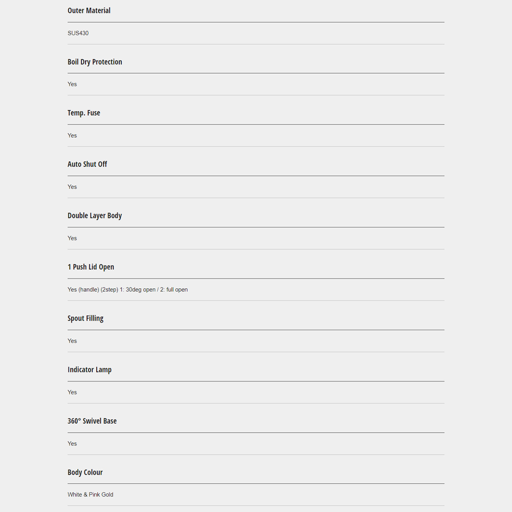 Panasonic 1.5L Stainless Steel Electric Kettle NC-KD300WSK | Double Layer Design | LED Indicator Lamp | Boil-Dry Protection