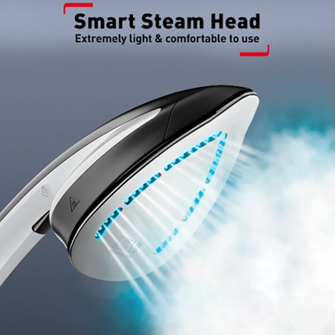 Tefal 2980W IXEO+ All-In-One Solution Garment Steamer QT1510 | Auto-Off | Steam Ready Indicator | Fast Heat-up in 70 Seconds | Garment Steamer with 2 Year Warranty