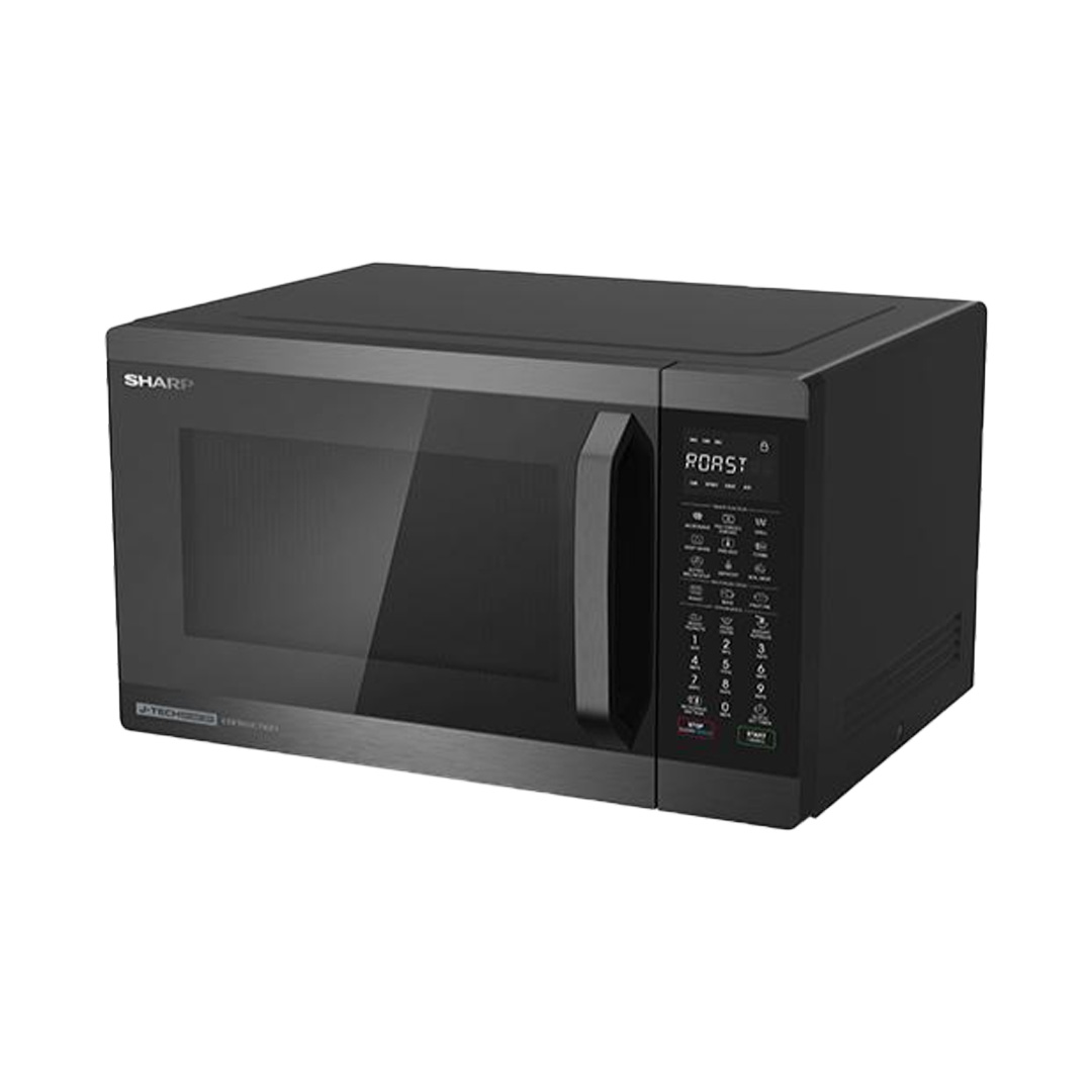 SHARP 32L Microwave Oven with Grill & Convection R859EBS | Auto Menu | Auto Defrost | Child Lock | Energy Save Mode | Microwave Oven with 1 Year Warranty