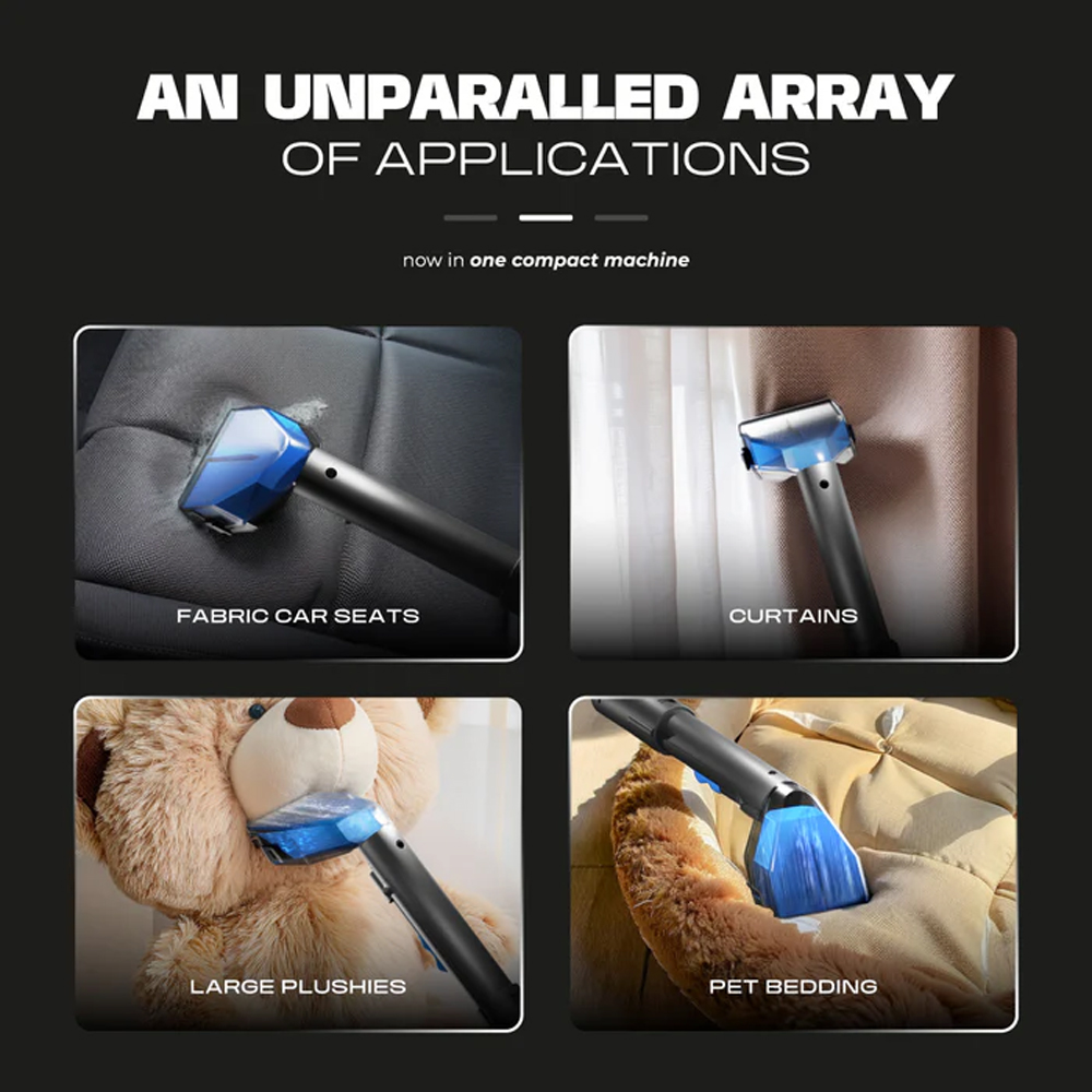 Russell Taylors 500W Multi-Surface Spot Cleaner SC20 | Clean fabrics, mirrors & windows | Portable, lightweight