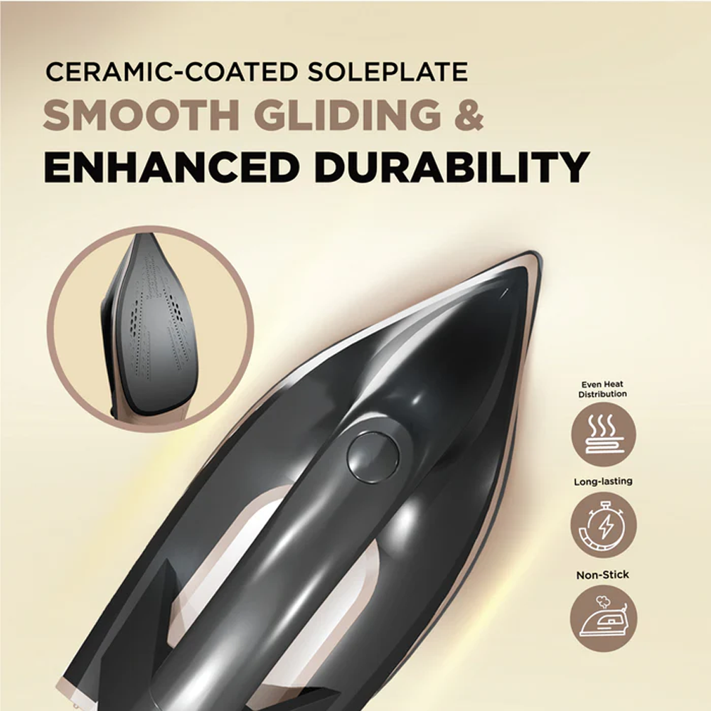 Russell Taylors 3000W Optisense Steam Generator Steam Iron SG1 PRO | Optisense Temperature Control | Secure Lock System