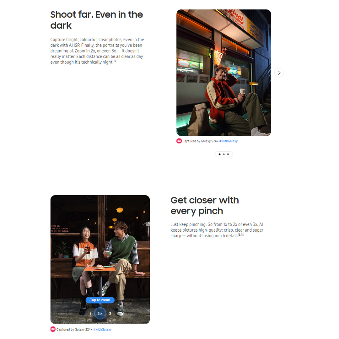 (Pre-Order 18.01.24 - 06.02.24) SAMSUNG Galaxy S24 | 8GB+256GB / 8GB+512GB | 6.2" Dynamic LTPO AMOLED 2X | Built-in S Pen | Super HDR | Smartphone with 1 Year Warranty