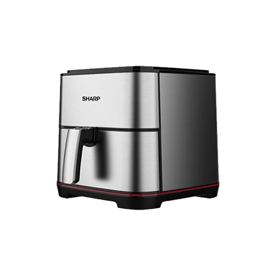 SHARP 7L Air Fryer KFAF70MBK/KFAF70MST | Drop Off Protection | Auto Pot Detection | Auto Re-Operate | Auto Stop | Air Fryer with 1 Year Warranty