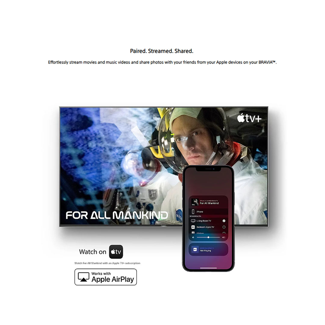 SONY 75" 4K UHD High Dynamic Range (HDR) Smart TV (Google TV) KD-75X77L | 4K X-Reality™ PRO | Chromecast built-in | Motionflow™ XR 200 | Smart TV with 2 Years Warranty