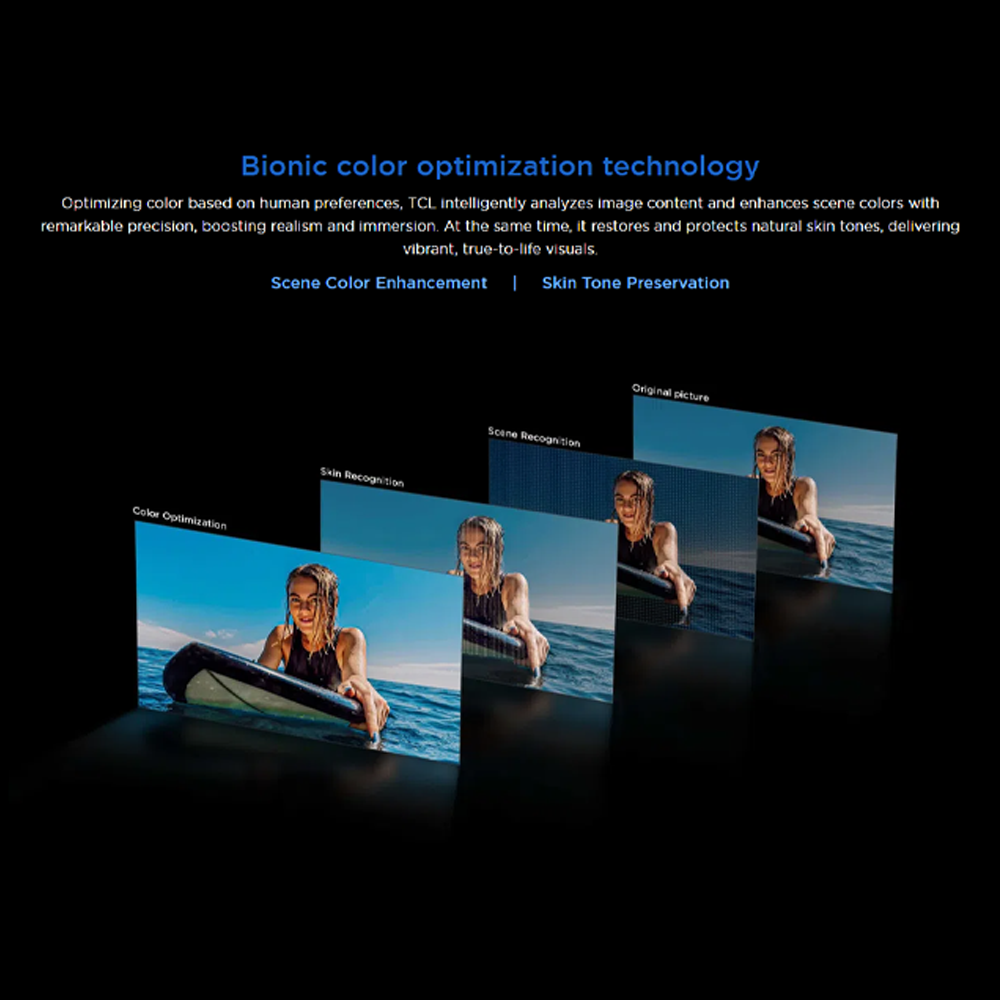 TCL 85"/98" 4K UHD QLED Google TV 85P8K/98P8K | QLED | 144Hz Native Refresh Rate | ONKYO 2.1 Hi-Fi System | AiPQ Pro Processor