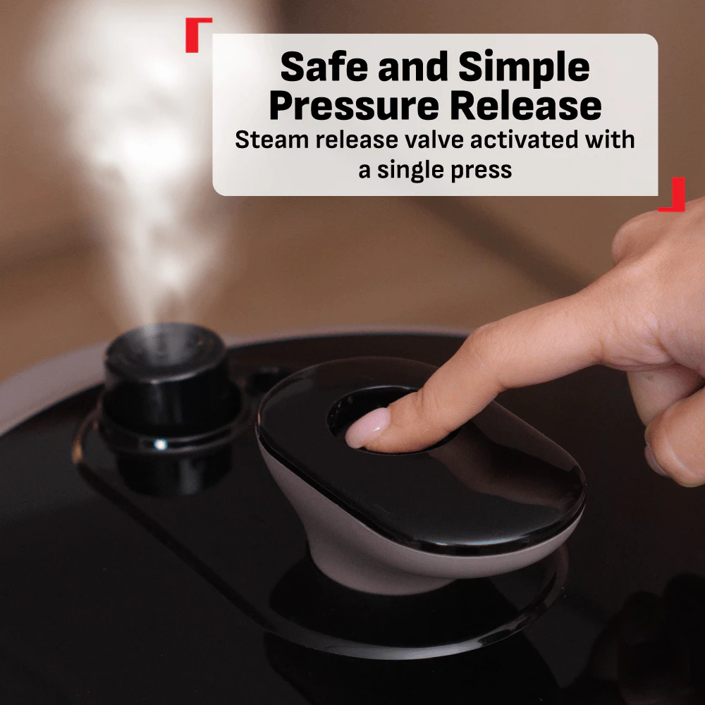 Tefal 6L Effi Cook Multicooker (Pressure Cooker) CY2116 | Cook up to 3x faster | Non stick inner pot | Pre-set timer