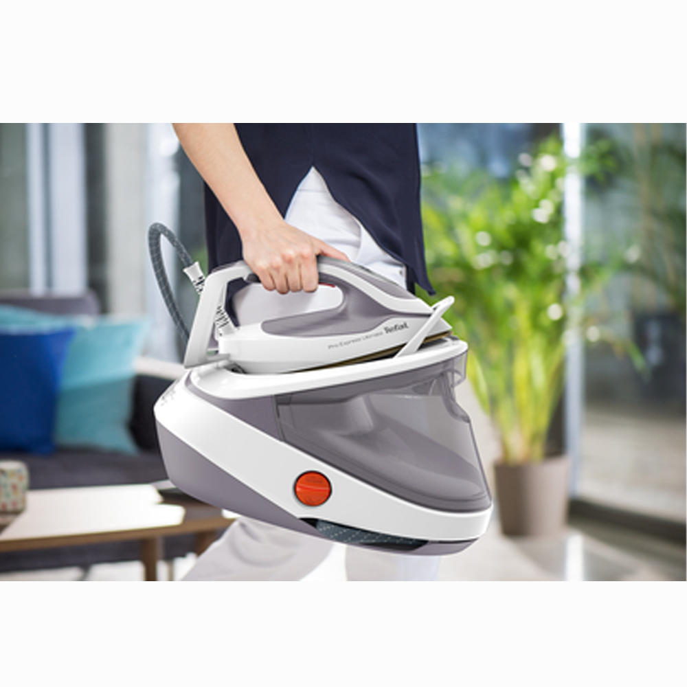 Tefal 2700W Pro Express Ultimate II Steam Generator Iron Dove GV9713 | Ultra Steam Technology | No Burn Risk