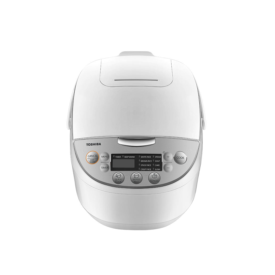 TOSHIBA 1L/1.8L Digital Rice Cooker RC-10DH1NMY/RC-18DH1NMY | 2.2mm Honatsukama Pot | Preset Menus with LED Display | 11-Auto Menu | Rice Cooker with 1 Year Warranty