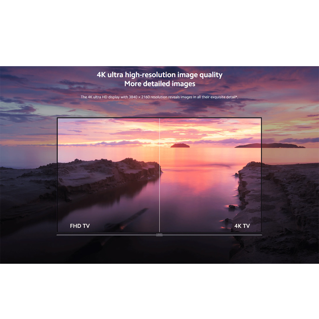Xiaomi 43" / 55" / 65" 4K UHD Google TV | TV A Pro 43 / TV A Pro 55 / TV A Pro 65 | Wide Color Gamut 4K Display with Dolby Vision® | Google TV with 2 Year Warranty