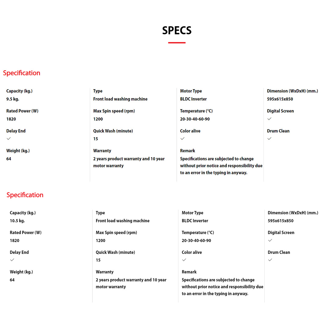 TOSHIBA 9.5KG / 10.5KG Front Load Origin Inverter Washing Machine with AI Smart Control | TW-T21BU105UWM(MG) / TW-T21BU115UWM(MG) | IOT TSmartLife | Sanitization | Hygiene Care | Washing Machine with 2 Year Warranty