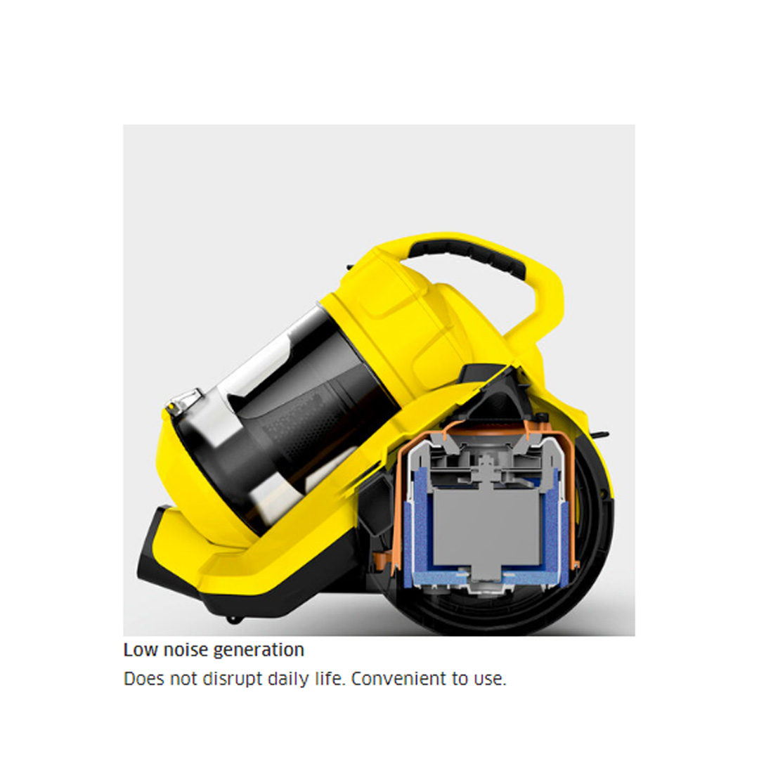 Karcher 1100W Bagless Multi-Cyclone Vacuum Cleaners VC 3 Plus *SEA | HEPA 12 Filter | Multi-Cyclone Technology | Vacuum with 1 Year Warranty