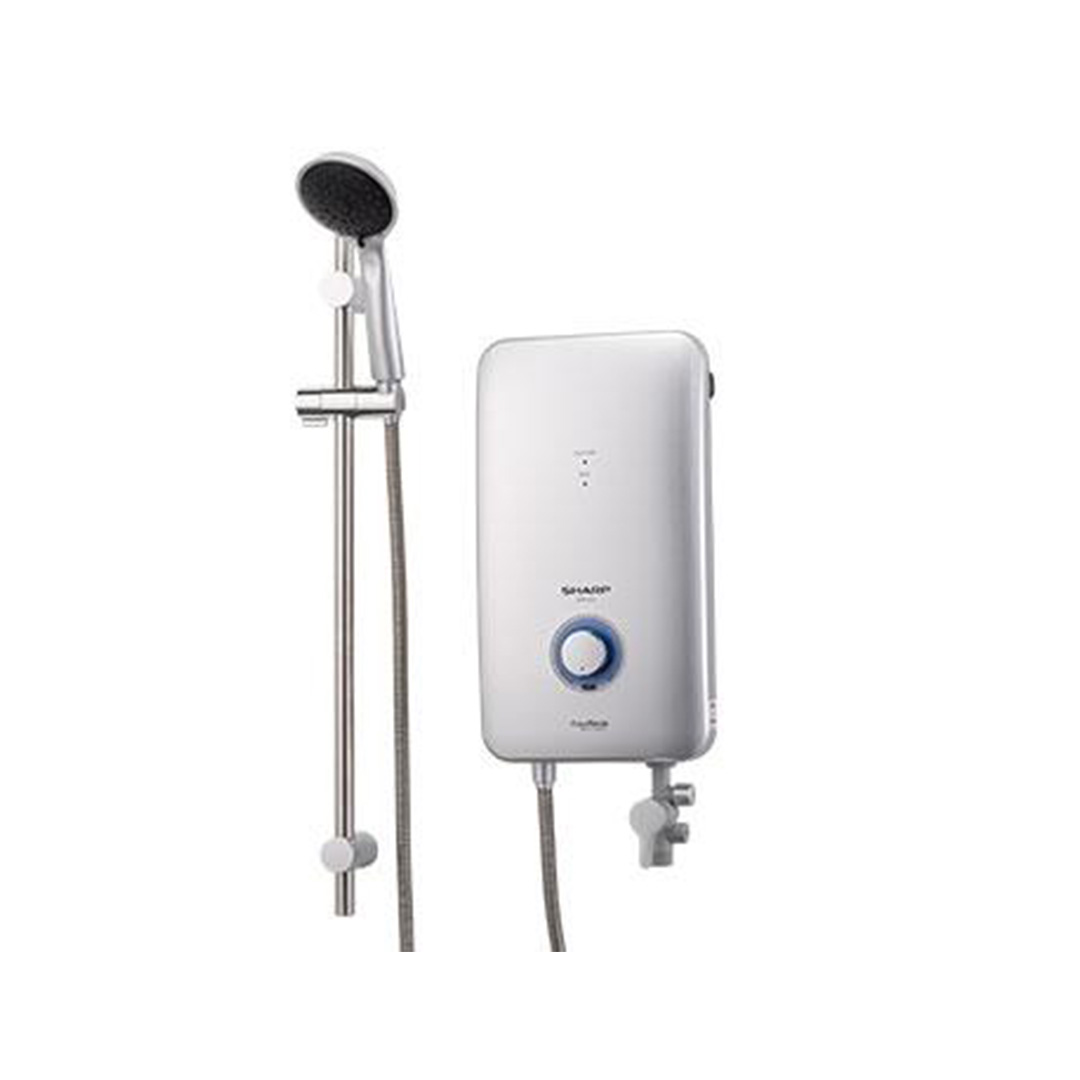 SHARP 3600W DC Pump Water Heater with Rain Shower WHP315RN | Flow Sensor | Leak Proof Heater Tank | Splash Proof (P25) | Water Heater with 1 Year Warranty