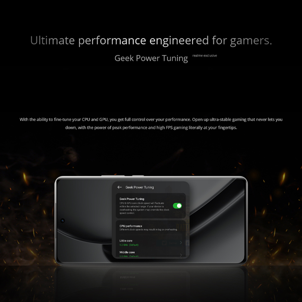 realme GT 6 12GB+256GB / 16GB+512GB | Snapdragon® 8s Gen 3 Chipset | Sony LYT-808 OIS Camera | 120W SUPERVOOC Charge