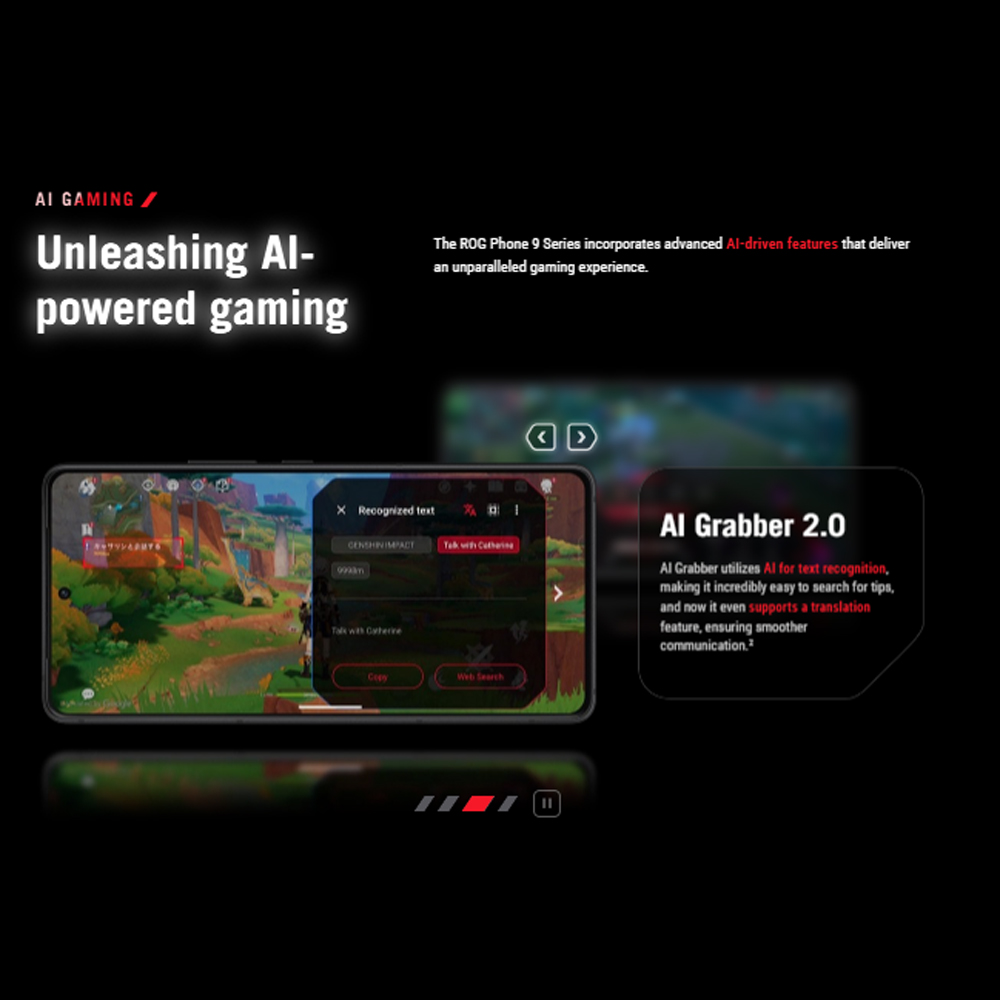 ASUS ROG Phone 9 Pro Edition 24GB+1TB |  Qualcomm Snapdragon 8 Gen 3 | Li-Po 5500 mAh | 6.78 inch, SAMSUNG Flexible AMOLED