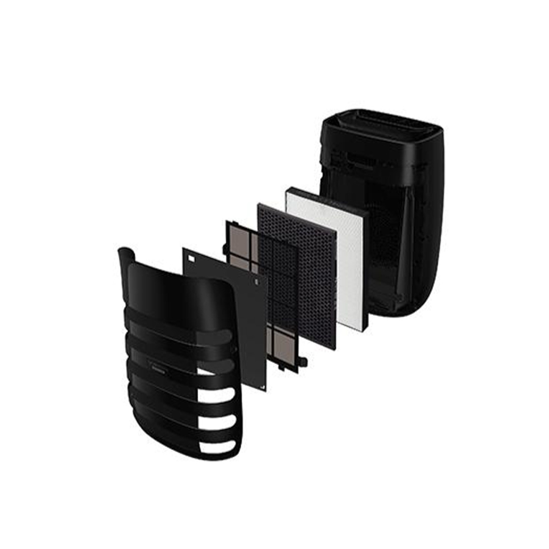 SHARP 30m² Plasmacluster Technology Air Purifier with Mosquito Catcher FPJM40LB | Suppress Mold, Viruses, Allergens, Odors | Sharp Original Airflow at 20° Angle | Timer Function | Air Purifier with 1 Year Warranty