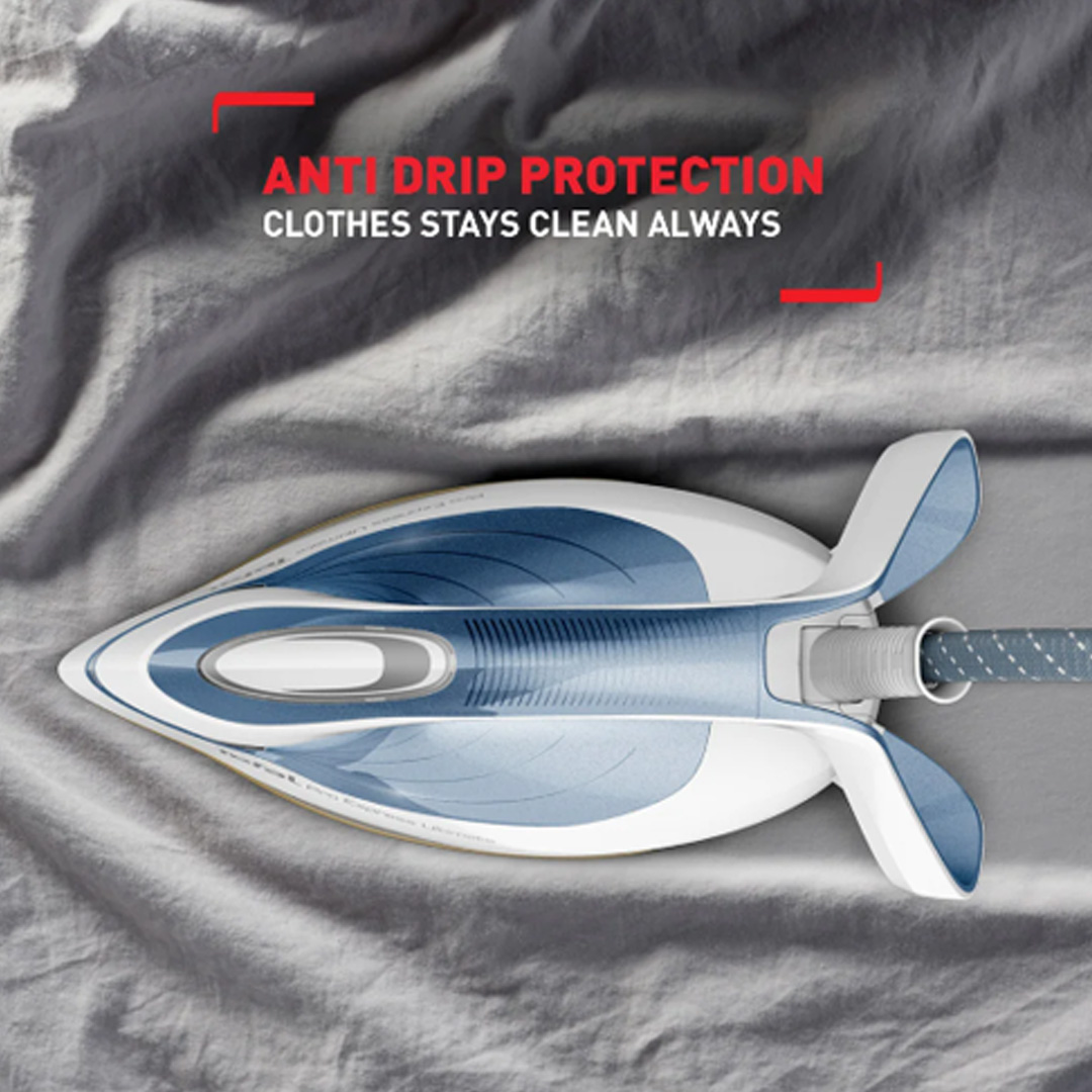 Tefal 2700W Pro Express Ultimate II Steam Generator Iron GV9710 | Vertical Steam | High Pressure Boiler | Lock-System | Steam Iron with 2 Year Warranty