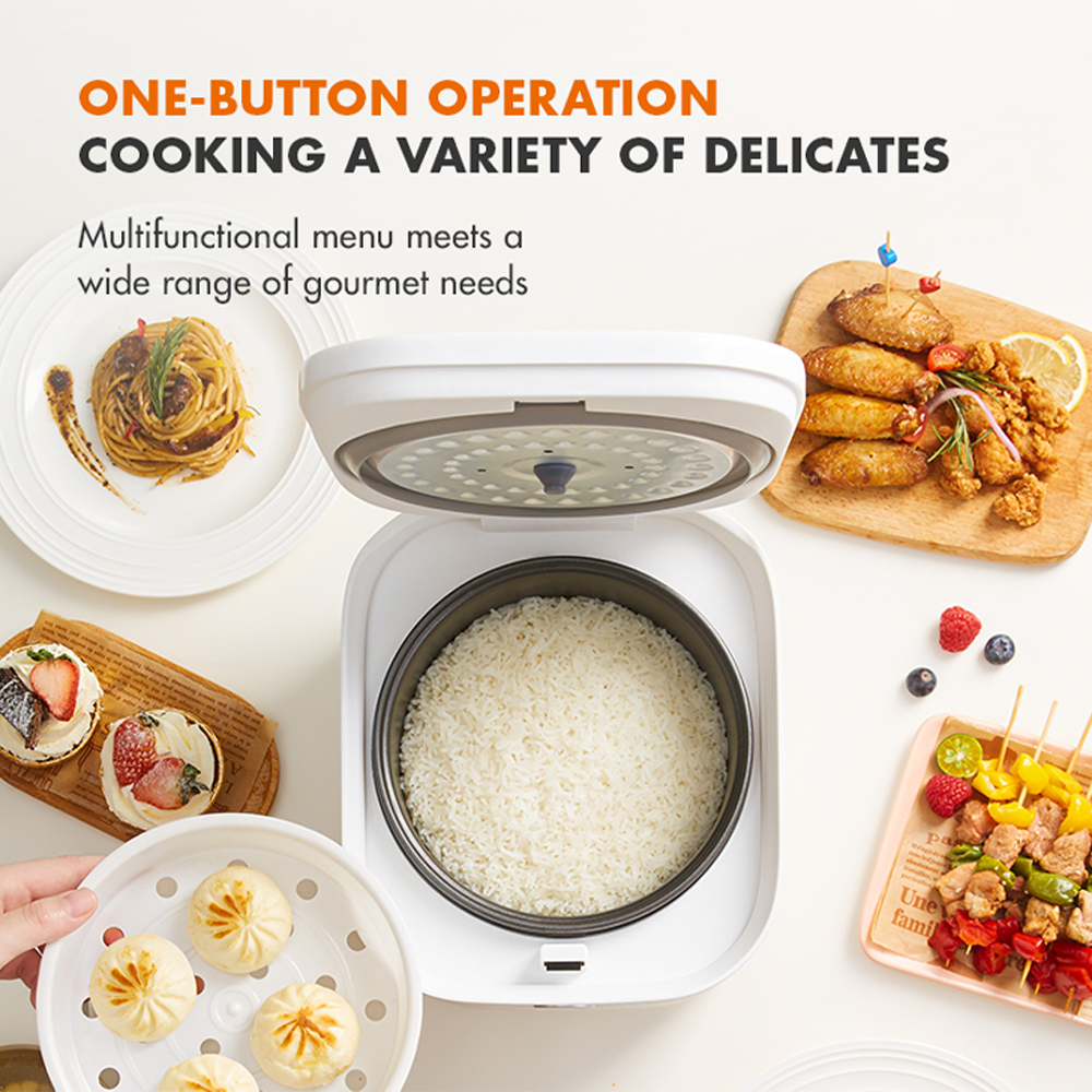 Gaabor 2L Rice-cooker Parameters GR-S25D | 400W HIGH POWER | One-Button Operation | 1  Year General Warranty