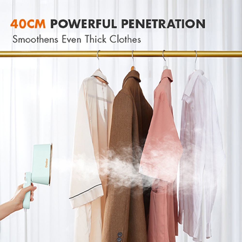 Gaabor 1200W Handheld Steamer Iron Parameters HM-M01A | Dual-Core Turbo 30s Rapid Heating | One Machine For Multiple | Perfect Travel Companion | 1  Year General Warranty