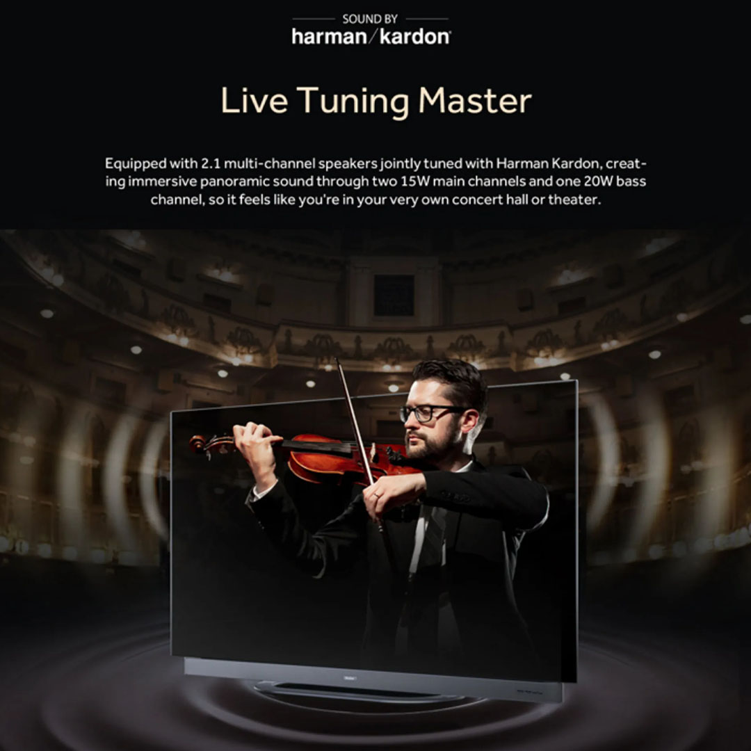 HAIER 55" OLED 4K HDR Smart LED TV H55C900UX | OLED Google Drive Series | Dolby Vision |  Sound System | 120 Hz | Smart LED TV with 3 Year Warranty