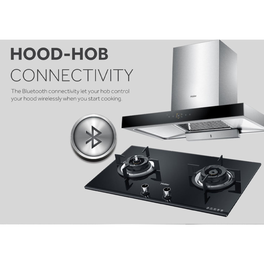 HAIER 2000m3/h Ventilation Hood HH-T900GC | BLDC Motor | Oil-Catch Self Clean Technology | Bluetooth Connection | Hood with 3 Year Warranty