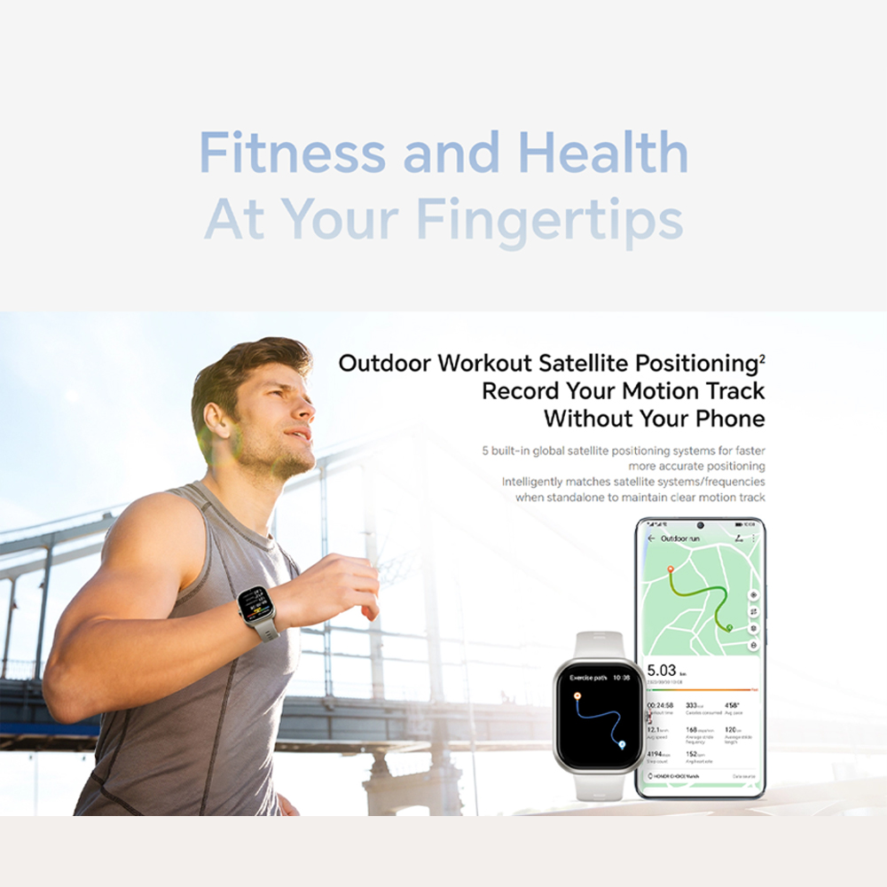 HONOR Choice Haylou Watch 220mm | Ultra-long Battery Life | All-day Health Monitoring | 5ATM Water Resistance | 1  Year General Warranty