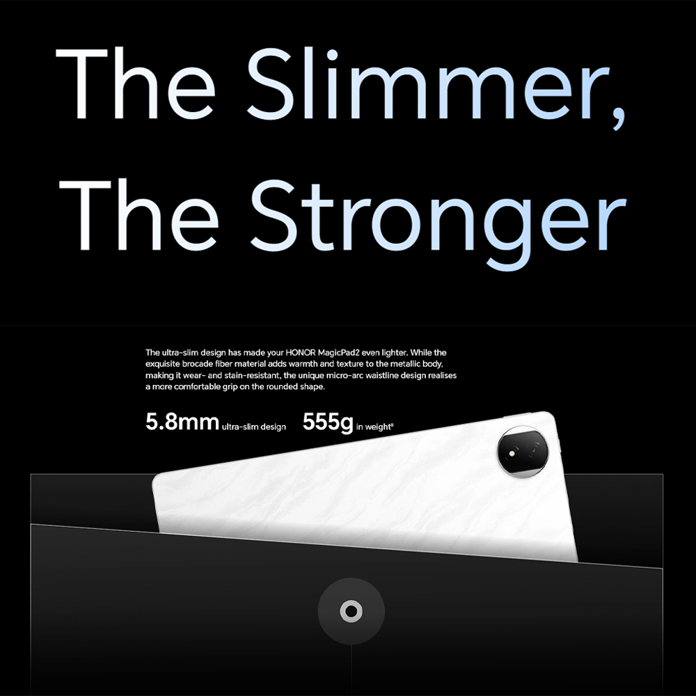 HONOR MagicPad2 12GB+256GB | 12.3 inch, OLED | MagicOS 8.0.1 (Android 14) | The Slimmer, The Stronger