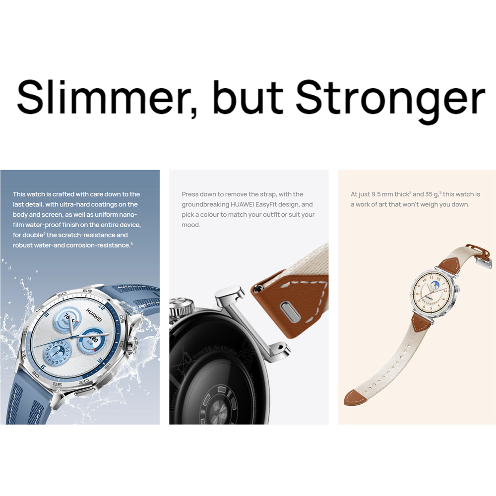 Huawei WATCH GT 5 | Up to 2-Week Battery Life | Sculpted look, geometric feel | Sharp-Edged Design