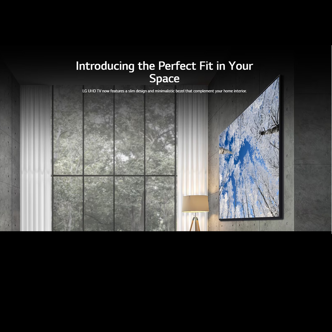 LG 50"/55"/65" 4K UHD Smart TV with AI ThinQ | α5 AI Processor 4K Gen6 | HDR10 | webOS 23 | HDMI | USB | Smart TV with 2 Year Warranty