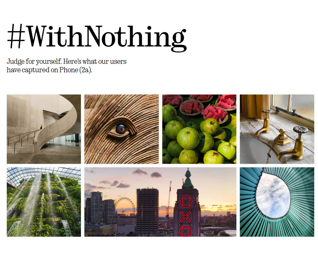 NOTHING Phone (2a) 12GB+256GB | Dual 5G | Hybrid Co-Existance 2.0 | 5000 mAh Battery | Smartphone with 1 Year Warranty