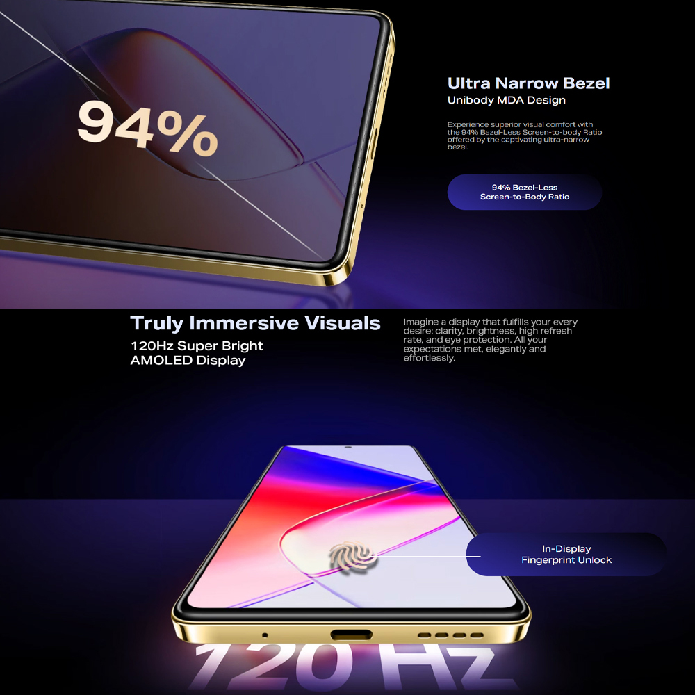 Infinix Note 40 5G 12GB+512GB | 5G Hyper Speed Forward | IP53 SplashProof | Multifunctional NFC | 1  Year General Warranty