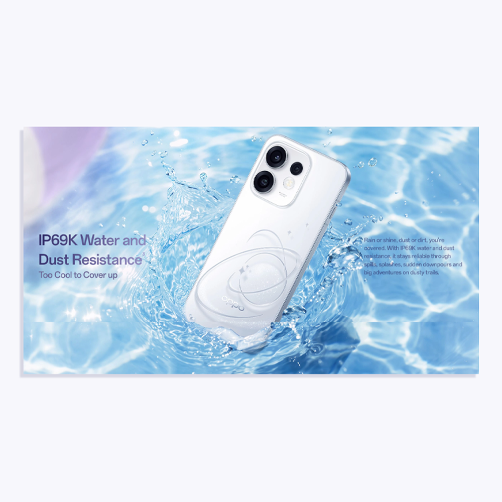 OPPO Reno16 5G 8GB+256GB / 12GB+256GB | 50MP Ultra Wide Selfie Camera | AI Remix Collage | Smart & Smooth ColorOS 16