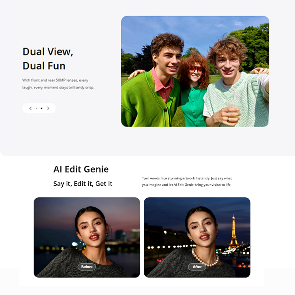 realme 15 5G 12GB+256GB | 50MP Camera | 6.8 inches, OLED | 7000mAh | Mediatek Dimensity 7300+ (4 nm) | Android 15, Realme UI 6.0