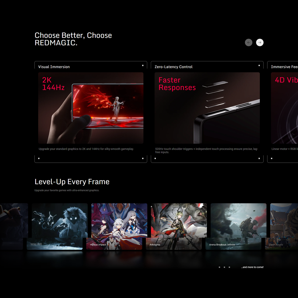 REDMAGIC 11 Air 12GB+256GB / 16GB+512GB |  Snapdragon 8 Elite | 7,000mAh | 144Hz full-screen display and ultra-responsive 520Hz shoulder triggers