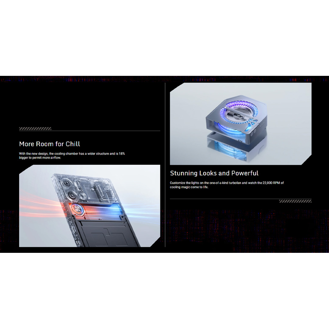 REDMAGIC 9 Pro | 12GB+256GB / 16GB+512GB | 6.8" AMOLED Display | 56 Hours of Power | Qualcomm® Snapdragon™ 8 Gen 3 | Smartphone with 1 Year Warranty