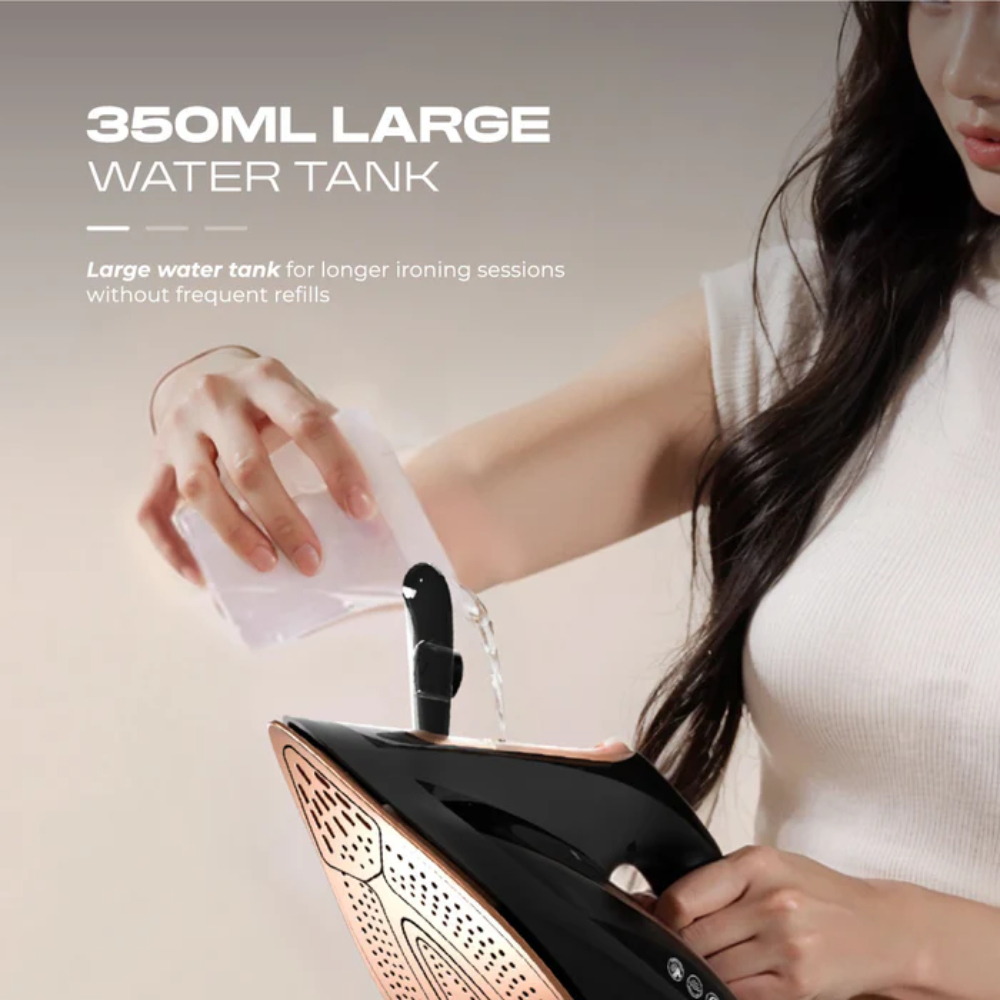 Russell Taylors 3000W Optisense Anti-Burn Steam Iron SI1 PRO | Auto Power Off | Ceramic-Coated Soleplate