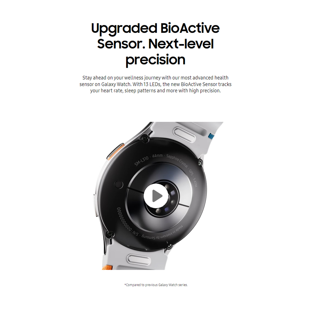 SAMSUNG Galaxy Watch7 Bluetooth 40mm 44mm | Personalized Sleep Coaching | Advanced fitness tracking