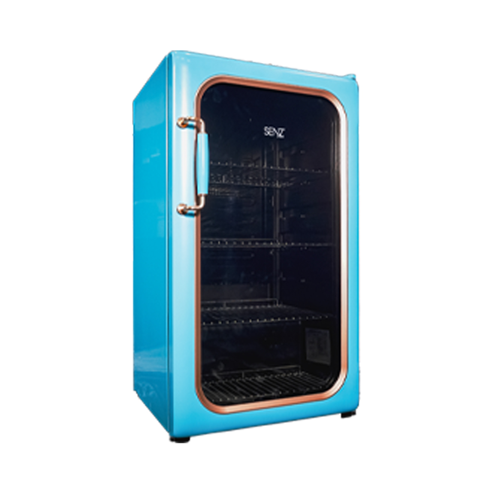 SENZ 85L Retro Multi-Functional Cooler SZ-BC1008-B/BLK/C/P | Free Standing | Retro Style | Child Safety Lock