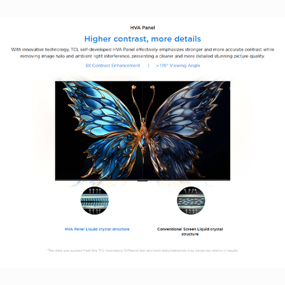 [2025 New Model] TCL 55"/65"/75" 4K HDR Google TV | P61K Series | Dolby Audio | AiPQ Processor | MEMC | HVA Panel