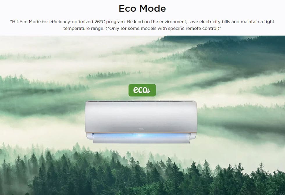 TCL  1HP/1.5HP/2HP/2.5HP Elite Plus Series Split Type Air Conditioner | Turbo Cooling | Eco Mode | Smart Airflow | Air Conditioner with 2 Year Warranty